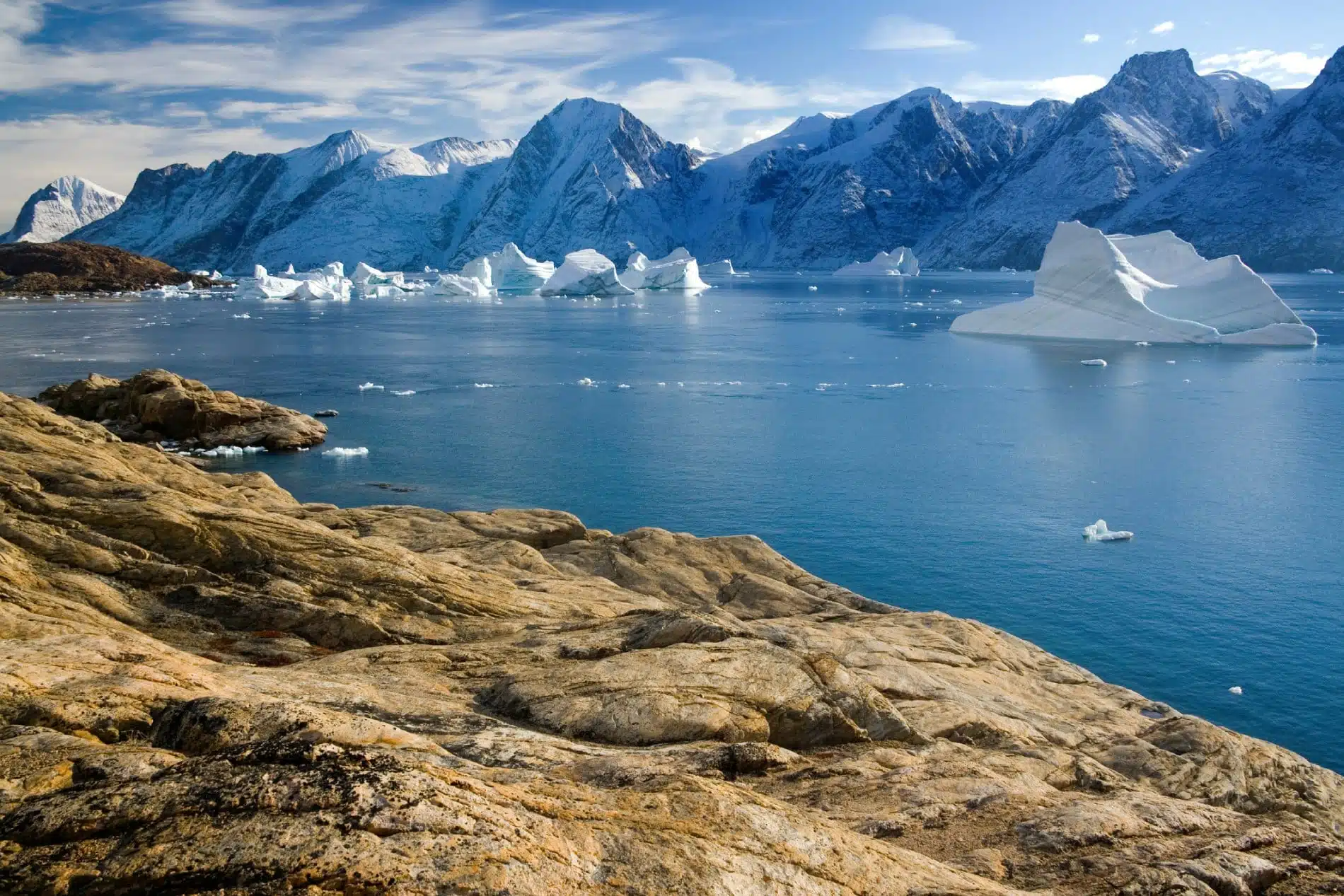 Scoresby Sund au Groenland
