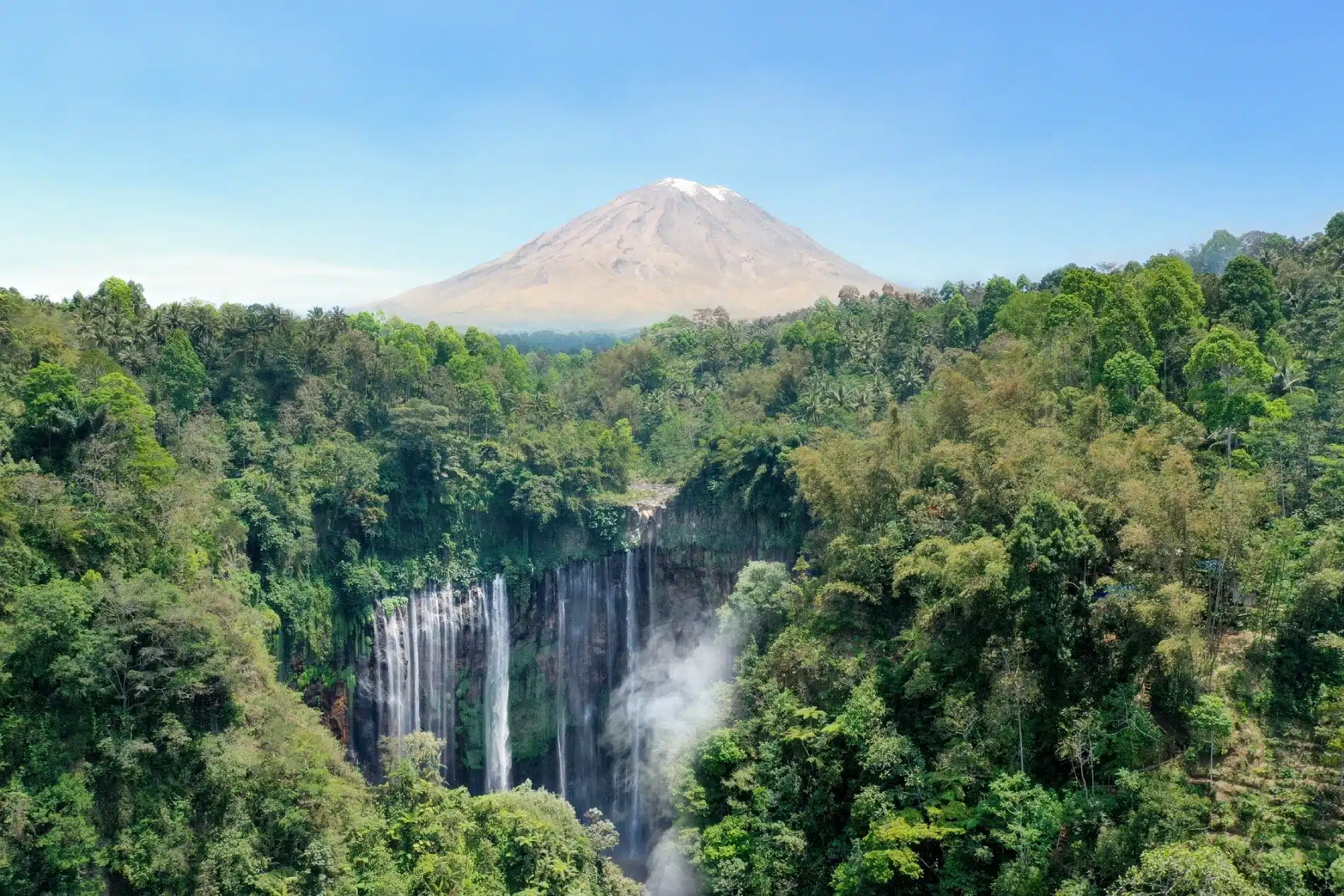 Parc national de Bromo Tengger Semeru sur l’île de Java en Indonésie