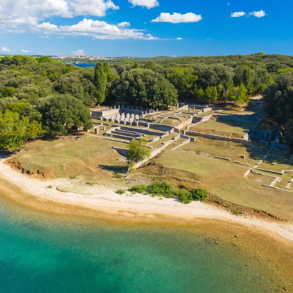Parc national de Brijuni ou Brioni en Croatie