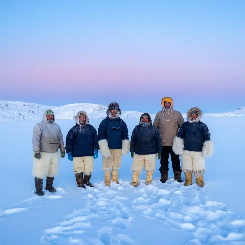 peuple Inuit Kullorsuaq Groenland