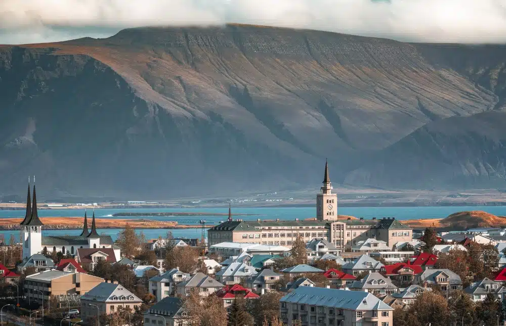 vue panoramique sur Reykjavik