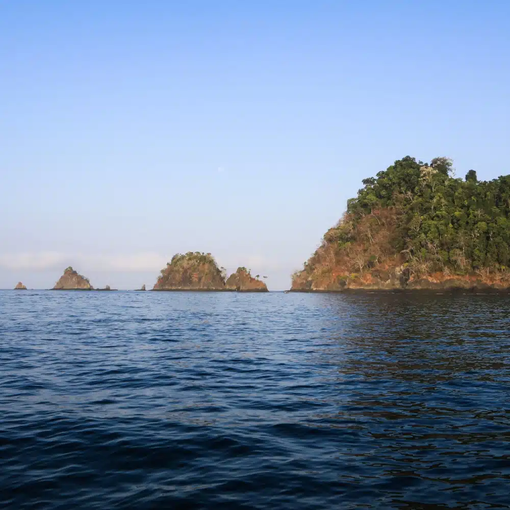 Rivages du parc nation du Darien, Panama