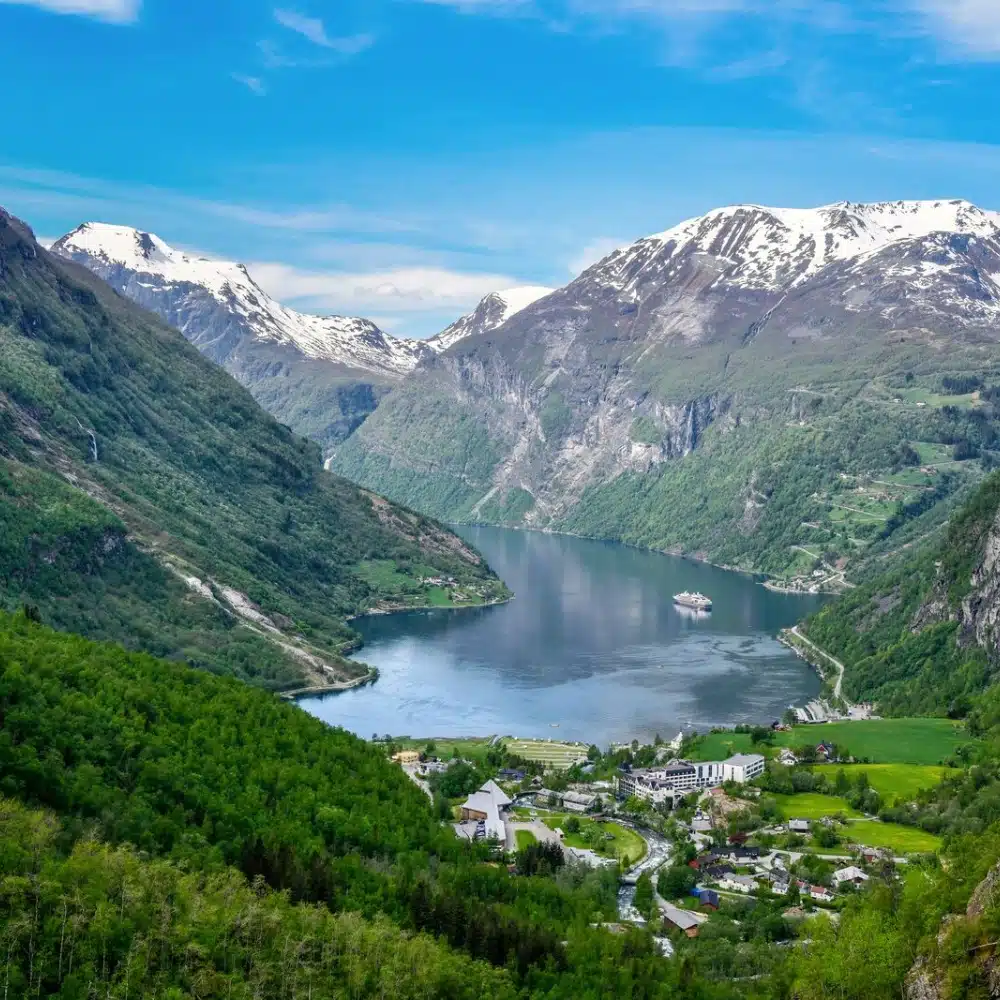 voyage-norvege paysage du Geirangerfjord en Norvège