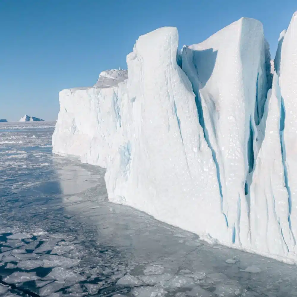 travelling-arctic An iceberg in Disko Bay, Greenland