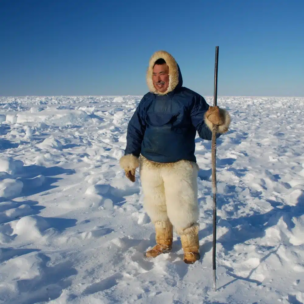 travelling-arctic A Greenlandic hunter
