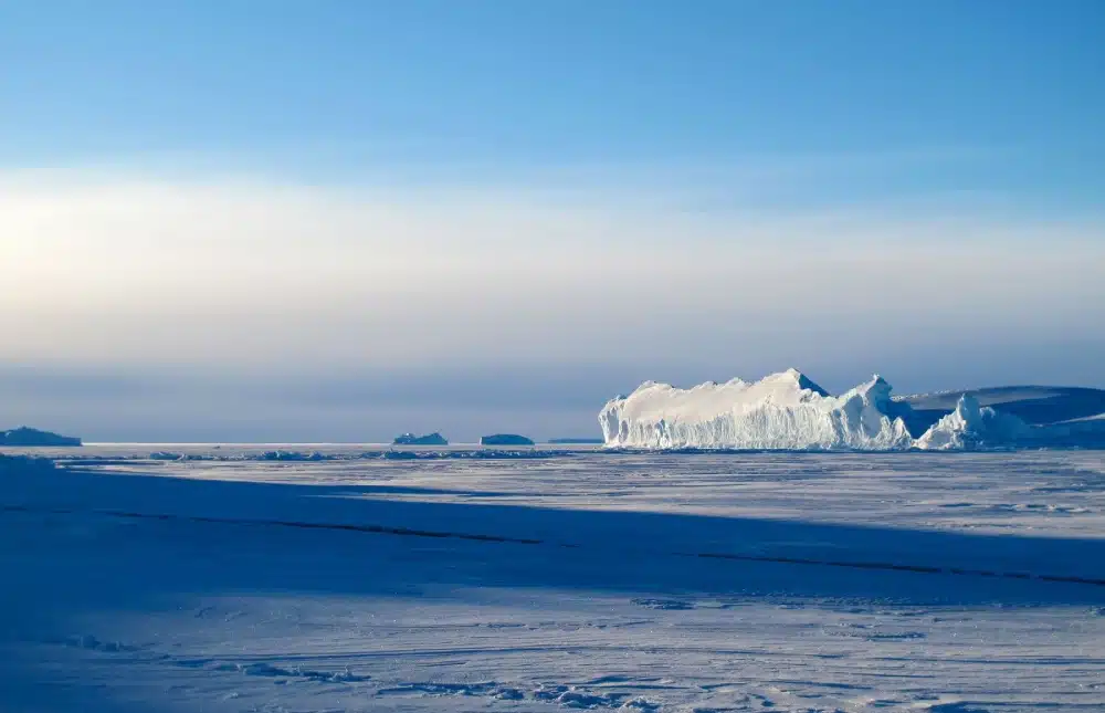 image-une Paysages glaciaires en Antarctique.