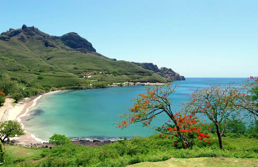 image-une Plage à Nuku Hiva aux Marquises, en Polynésie française