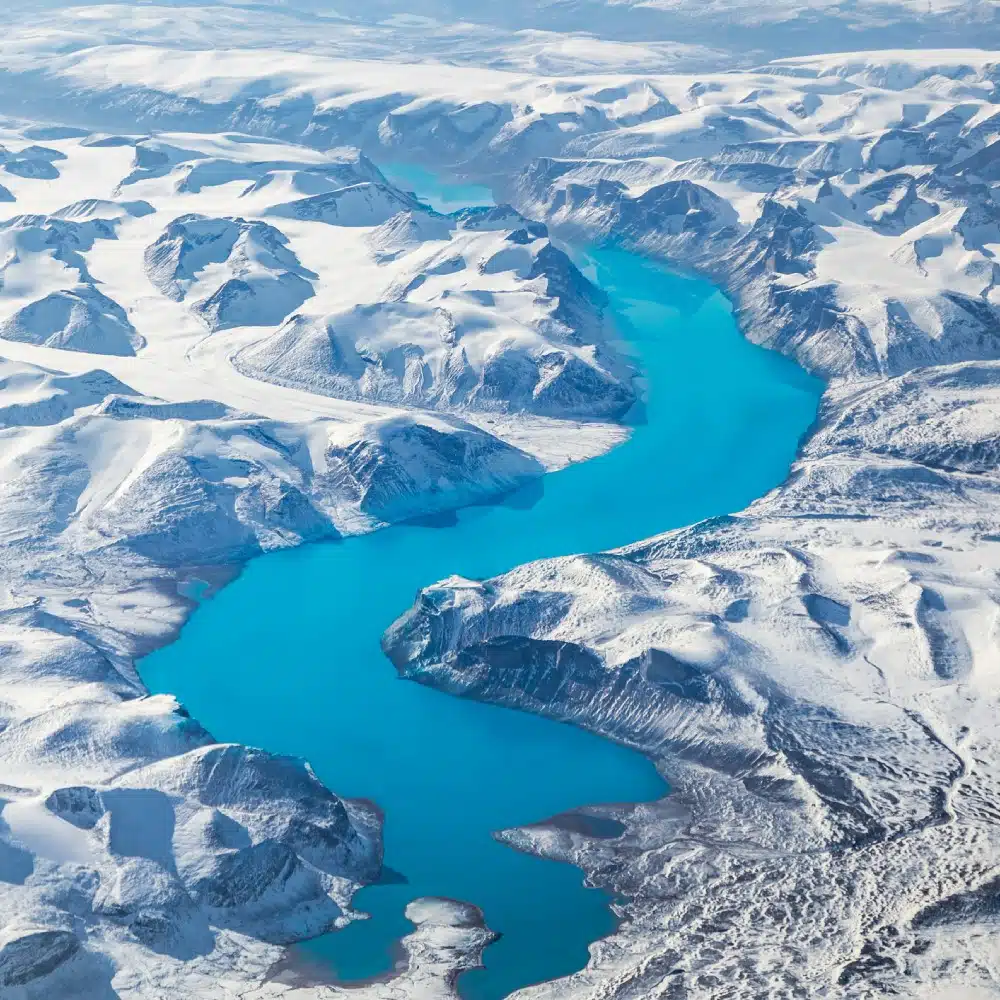 journey-canada Glacial fjord on Baffin Island, Nunavut, Canada